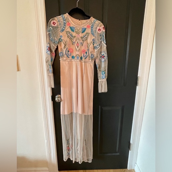 Dresses & Skirts - Frock & Frill embroidered and beaded dress